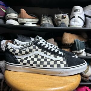 DO NOT BUY Vans old skool checkerboard black beige white